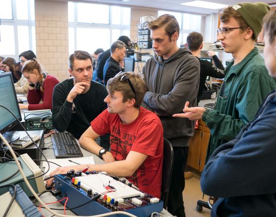 State of the Art Technology Electrical Engineering Checkboard